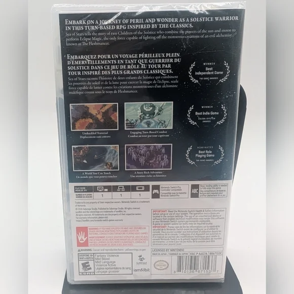 Sea of Stars - Nintendo Switch - New & Sealed - Picture 2 of 2